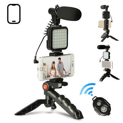 Rechargeable Smartphone Vlogging Kit