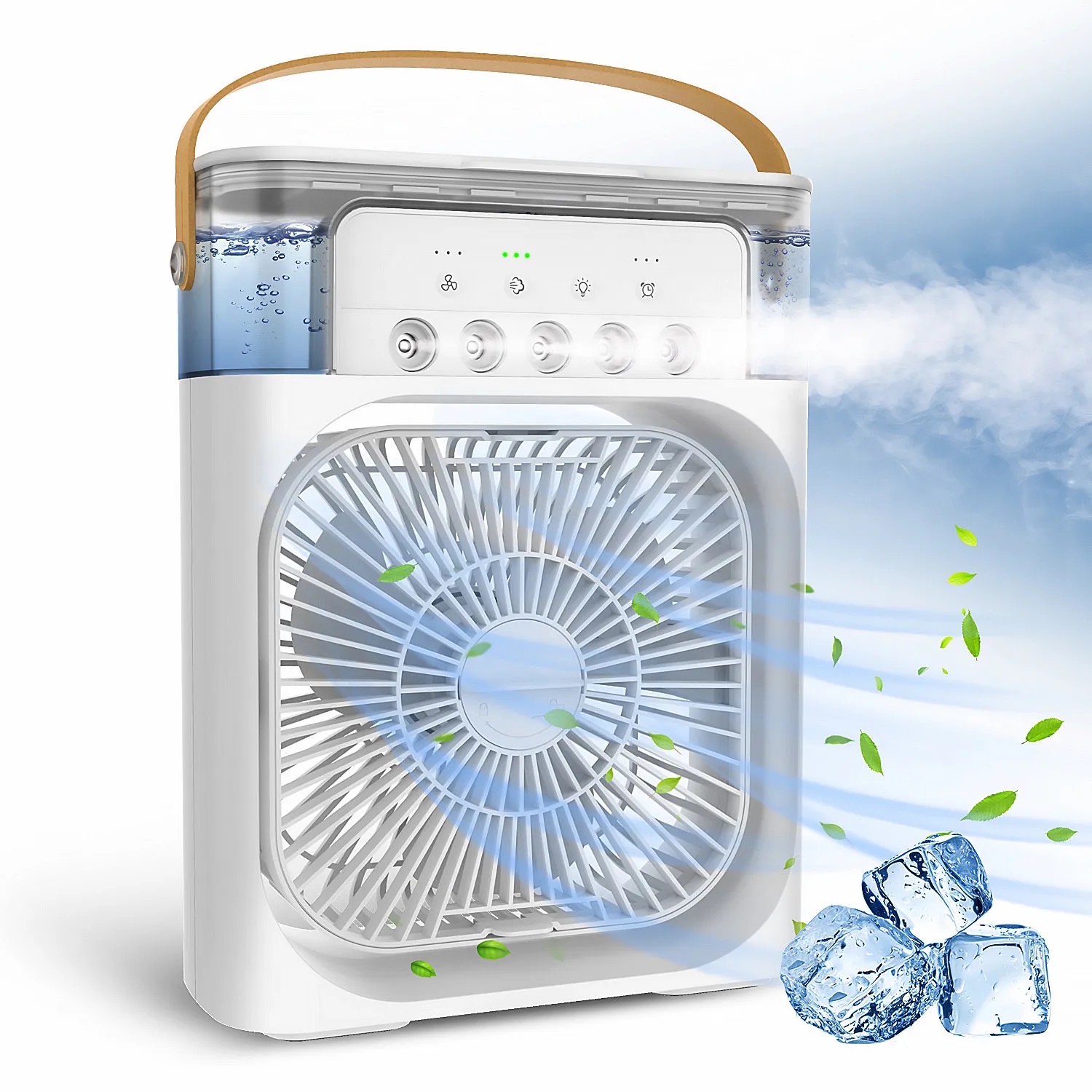 USB Electric Cooling Fan Humidifier