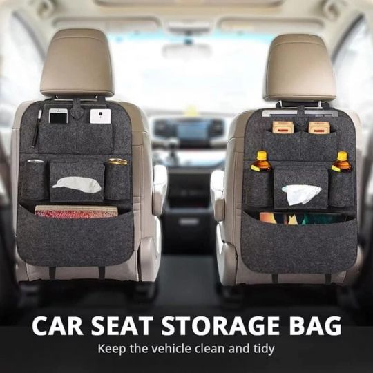 ( Set of 2 ) Elegant Car Seat Back Organizer